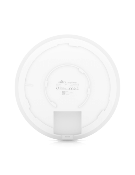 Ubiquiti UniFi6 Long Range Indoor WiFi 6 Access Point with 4x4 MU-MIMO technology and 3 Gbps aggregate rate.