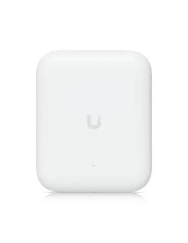 Ubiquiti UniFi Wi-Fi 7 Outdoor Access Point displayed outdoors.