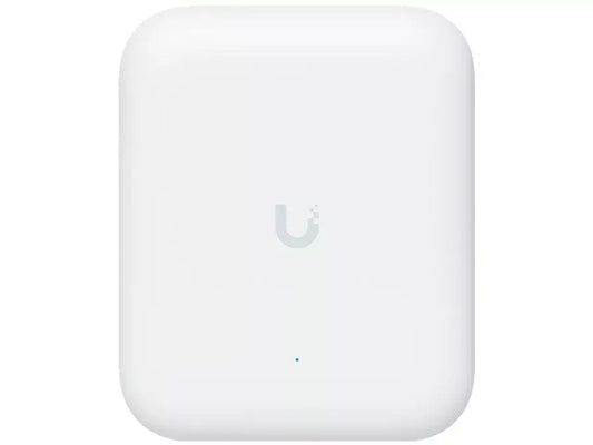 Ubiquiti UniFi WiFi 7 U7 Pro Outdoor Access Point showcasing its sleek design suitable for outdoor use.