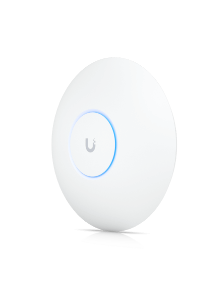 Image of the Ubiquiti UniFi WiFi 7 Pro Access Point, showcasing its sleek design and advanced technology.