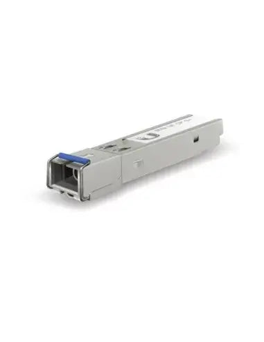 Ubiquiti UFiber GPON OLT SFP Module B+ in a detailed view.