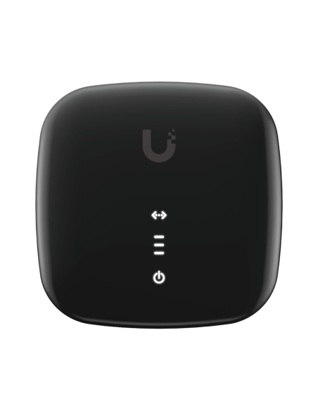 Ubiquiti UFiber XGS GPON ONU/ONT device for high-speed fiber internet connectivity.