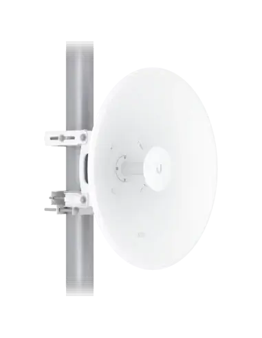 Ubiquiti UISP Dish Point-to-Point antenna designed for wide frequency range coverage.