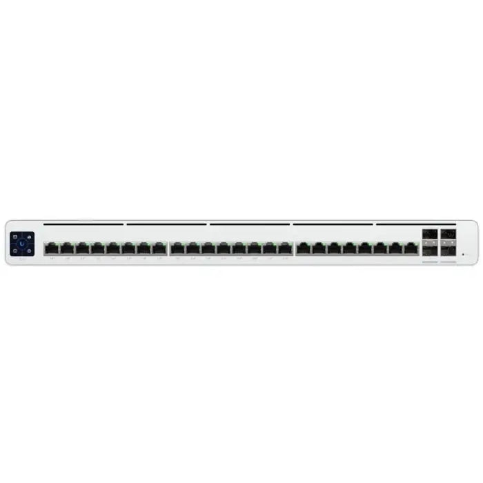 Image of the Ubiquiti UISP Switch Pro, a high-performance network switch designed for efficient data management.