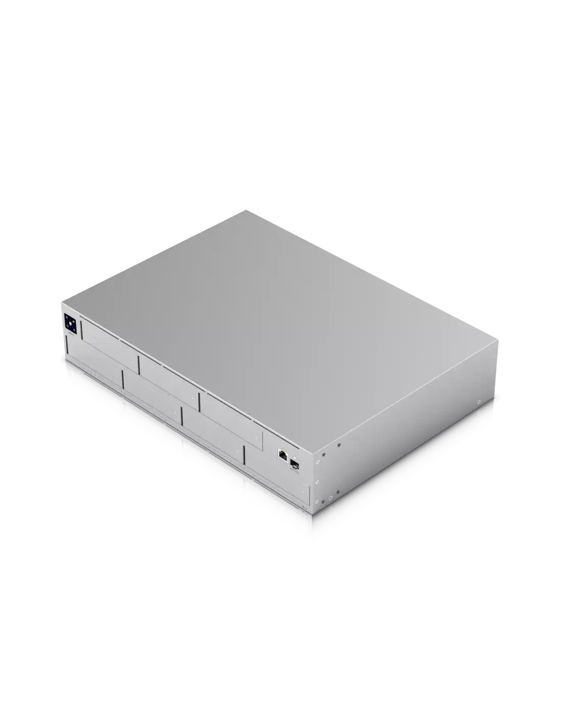 Ubiquiti UniFi NAS Pro device, a network-attached storage solution designed for high performance and reliability.