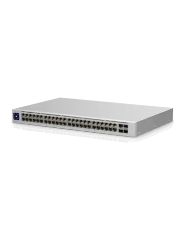 Ubiquiti UniFi Gen2 48-Port Gigabit Switch featuring 4 SFP ports, designed for high-performance networking.
