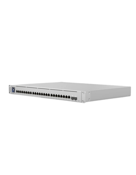 Ubiquiti UniFi Enterprise Switch with 24 ports and 400W PoE, designed for high-performance networking.