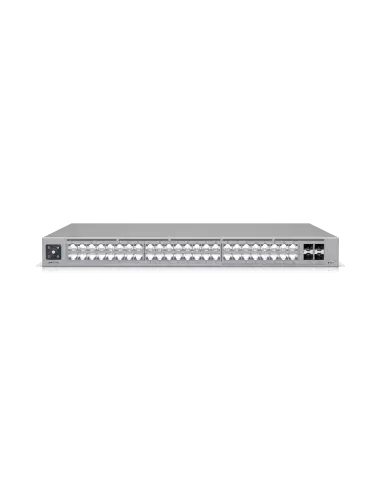 Ubiquiti UniFi Pro Max 48-Port Etherlighting Switch displayed in an image.