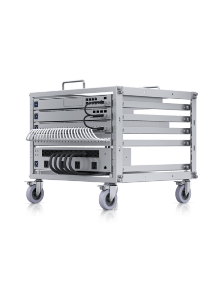 Ubiquiti UniFi 6U Network Mini Rack designed for efficient network equipment organization.