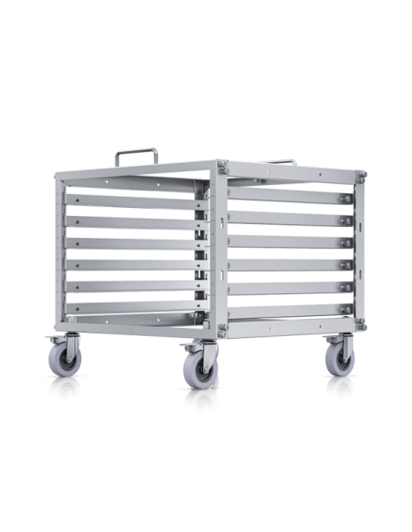 Image of the Ubiquiti UniFi 6U Network Mini Rack, a compact network rack designed for efficient equipment organization.