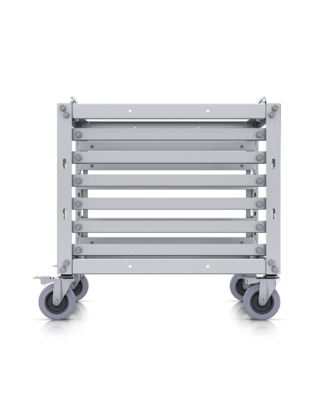 Ubiquiti UniFi 6U Network Mini Rack showcasing a compact design for efficient network equipment storage.