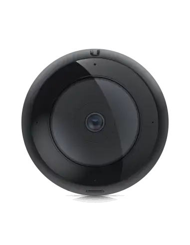 Ubiquiti UniFi Protect 5MP 360 PTZ IP Camera showcasing its sleek design and advanced surveillance features.