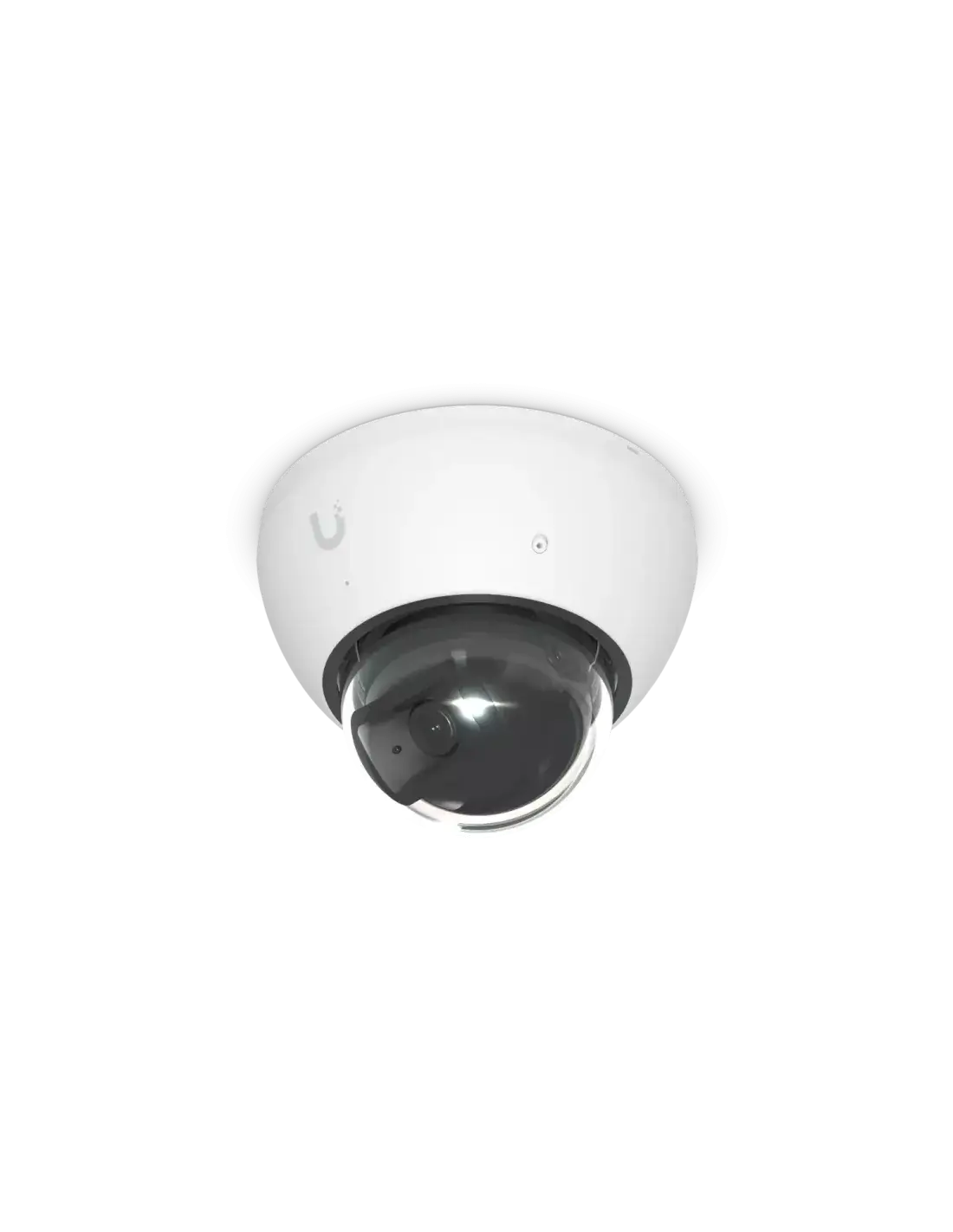 Ubiquiti UniFi Protect 8MP AI Dome IP Camera model UVC-AI-Dome-W, showcasing its sleek design and advanced features.