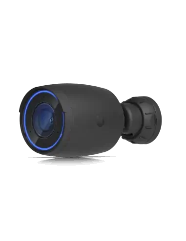 Ubiquiti UniFi Protect AI 4K Pro IP Camera displayed against a neutral background.