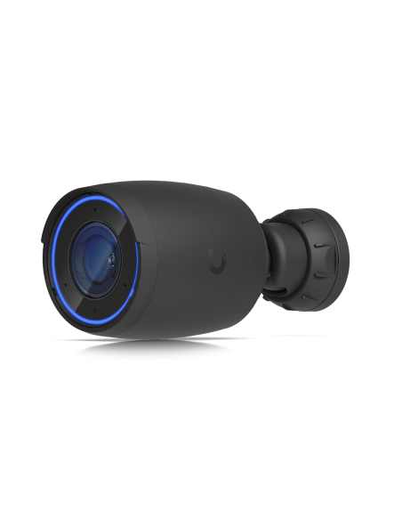 Ubiquiti UniFi Protect AI 4K Pro IP Camera displayed in a professional setting.