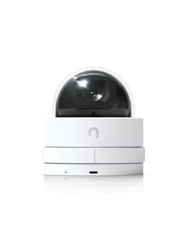 Ubiquiti UniFi Protect G5 Dome Ultra 4MP IP Camera showcasing its sleek design and features.