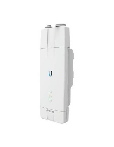 Ubiquiti airFiber X 11GHz Full-Duplex Radio device displayed against a white background.