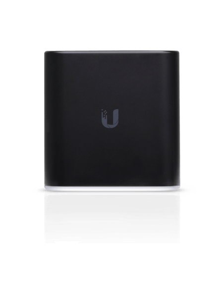 Image of the Ubiquiti airCube ISP Access Point, a compact WiFi router designed for internet service providers.