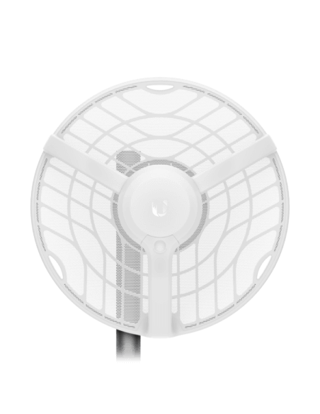 Ubiquiti airMAX GigaBeam Long-Range device showcasing its sleek design and long-range capabilities.