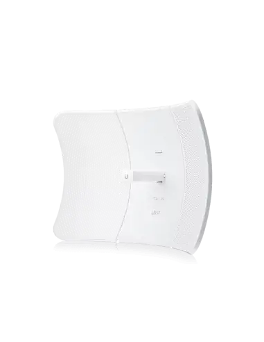 Ubiquiti airMAX LiteBeam AC 5GHz XR wireless access point with a sleek design.