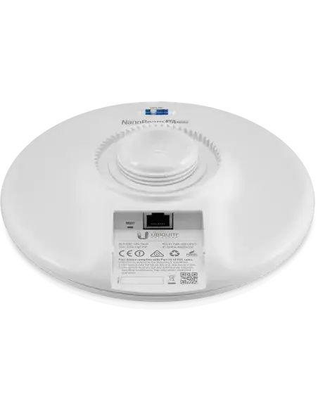 Ubiquiti airMAX NanoBeam AC 19dBi 5GHz Radio device with a sleek design, suitable for high-performance wireless networking.
