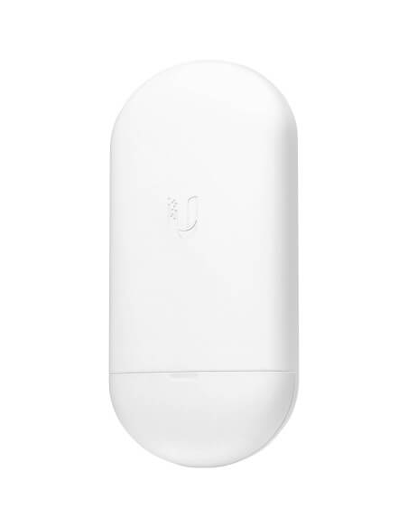 Image of the Ubiquiti airMAX NanoStation 5AC Loco, a compact outdoor wireless access point designed for long-range connectivity.