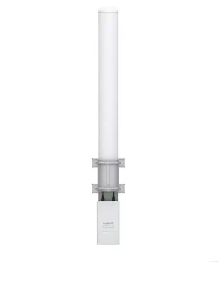 Ubiquiti airMAX Omni 5GHz 10dBi antenna showcasing its design and features.