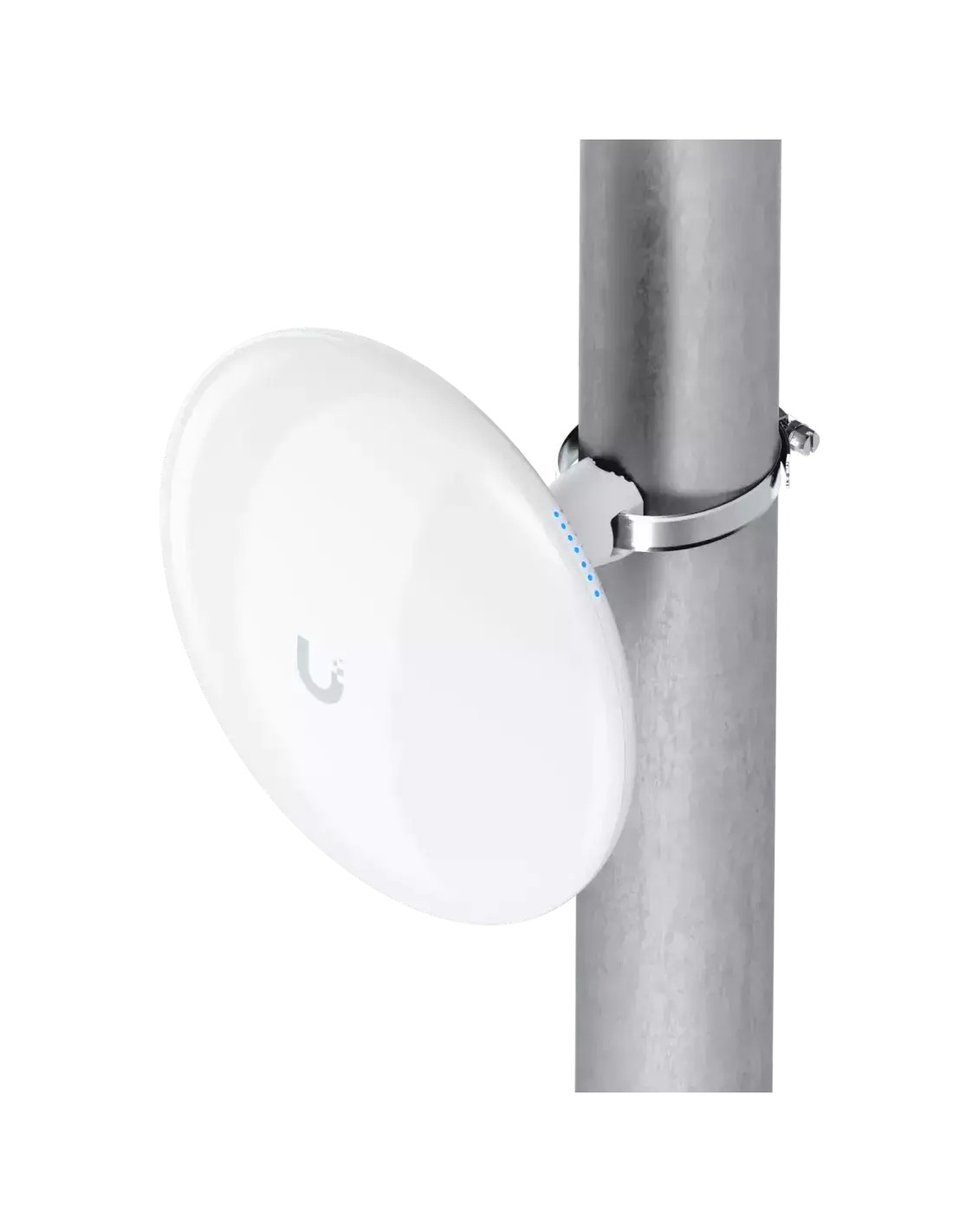 Ubiquiti UniFi Device Bridge Pro, model UDB-PRO, showcasing the device's sleek design and connectivity features.