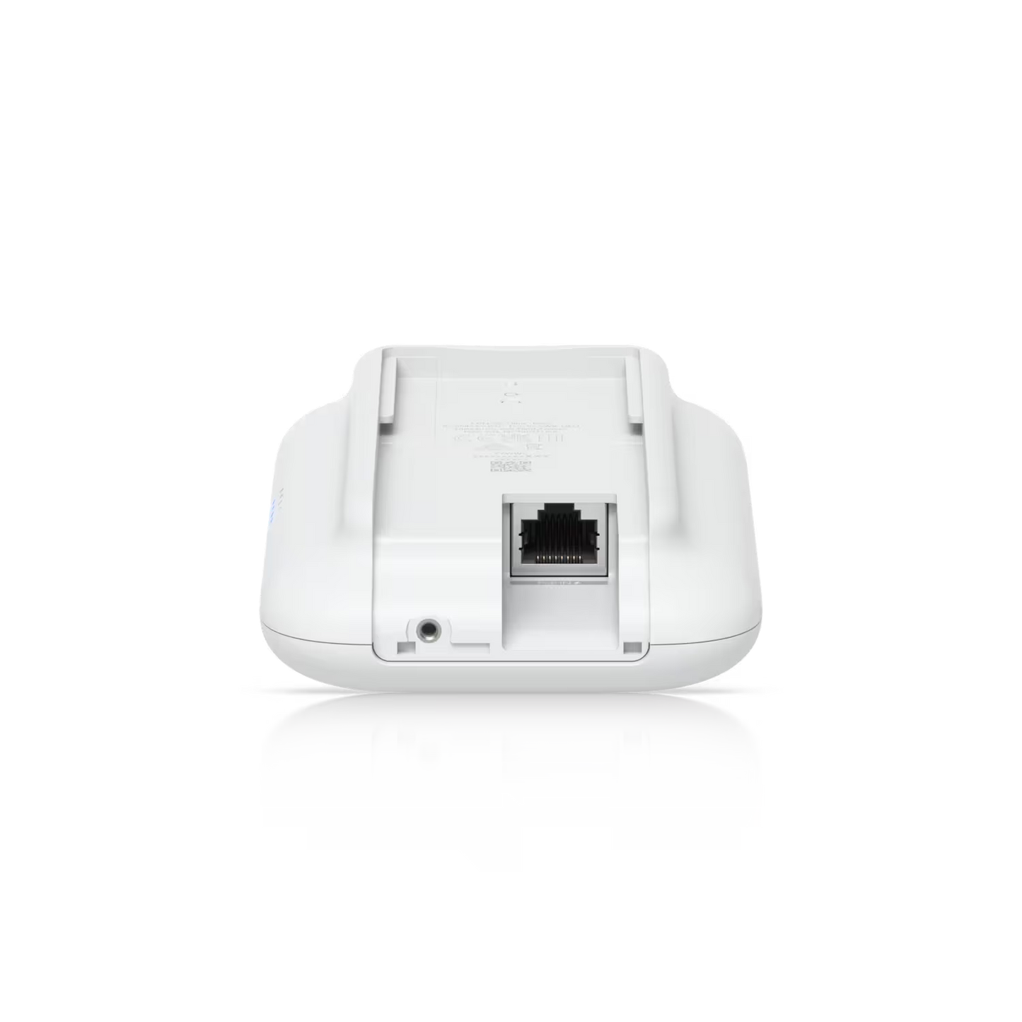 Lifestyle image of the Ubiquiti UniFi Swiss Army Knife Ultra WiFi 5 Access Point in use.