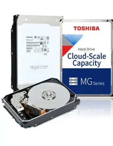 Toshiba 8TB Surveillance HDD model UNV DT02-VH, designed for security and surveillance applications.