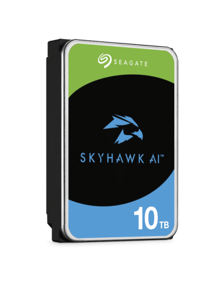 Seagate Skyhawk 10TB Surveillance Hard Drive designed for video surveillance applications.