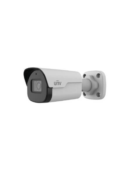 UNV 2MP Deep Learning Mini Bullet Camera with advanced WDR and LightHunter technology.