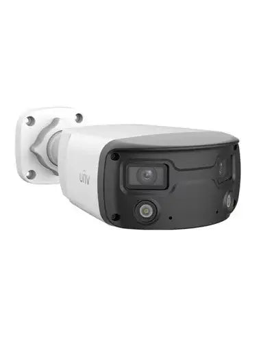 UNV 4MP HD ColorHunter Wide Angle Bullet Camera with a 160-degree field of view.