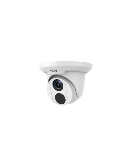 UNV Ultra H.265 4MP Fixed Eyeball Dome Camera showcasing its sleek design and advanced surveillance capabilities.