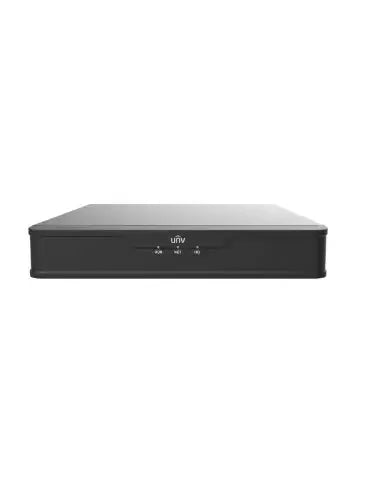 UNV 4-Channel NVR with 1 HDD Slot from the EASY Series, featuring support for human body detection.