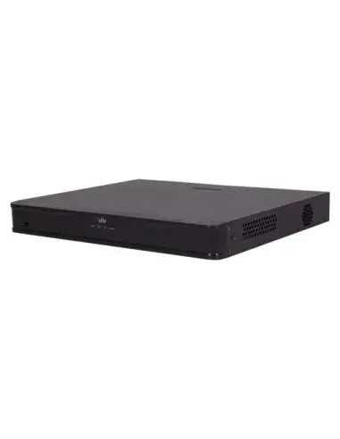 UNV Easy 16-Channel NVR with 2 HDD slots and 16 POE ports, featuring human body detection.