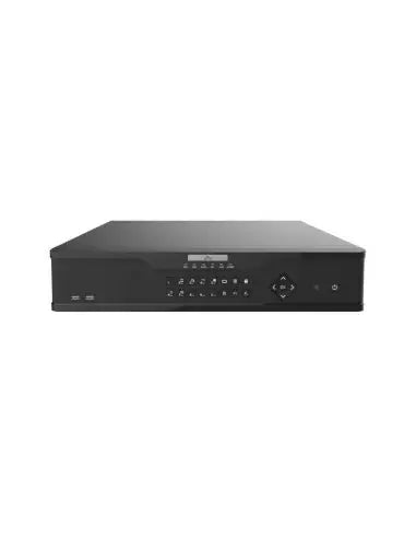 UNV PRIME Series 64-Channel NVR with 8 HDD slots, supporting human body detection.