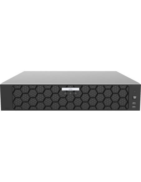 UNV PRIME AI 64-Channel NVR featuring 8 SATA interfaces, designed for high-performance video surveillance.