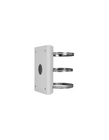 UNV aluminum pole mount designed for PTZ dome camera installation, suitable for both indoor and outdoor use.