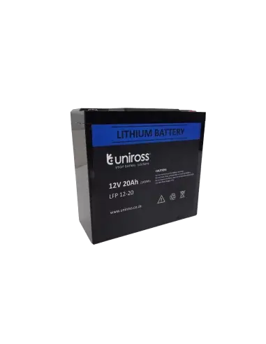 Uniross 12.8V 20Ah Lithium Phosphate Battery image