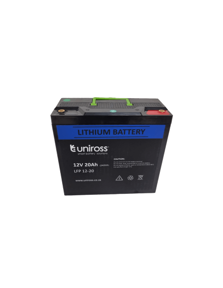 Uniross 12.8V 20Ah Lithium Phosphate Battery image