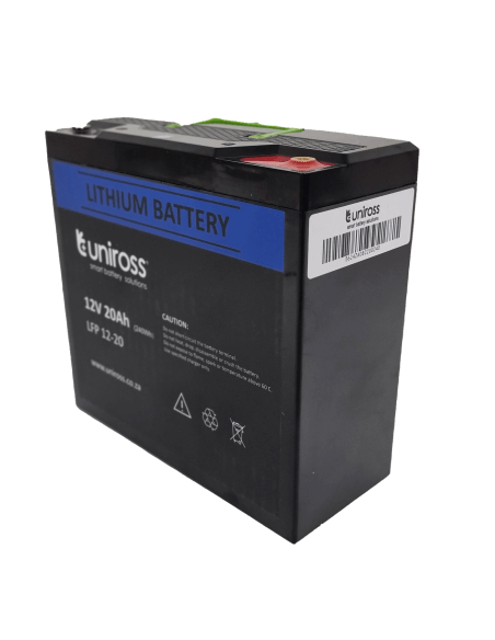 Uniross 12.8V 20Ah Lithium Phosphate Battery image