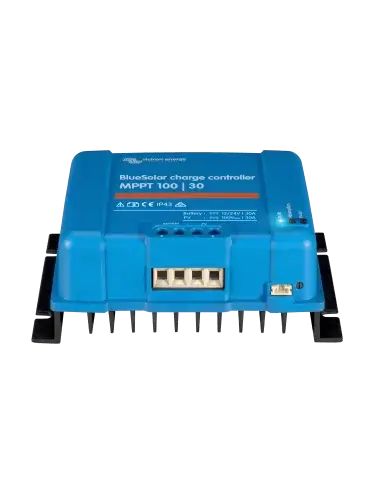 Victron Blue Solar MPPT 100/30 Charge Controller, a device for solar energy management.