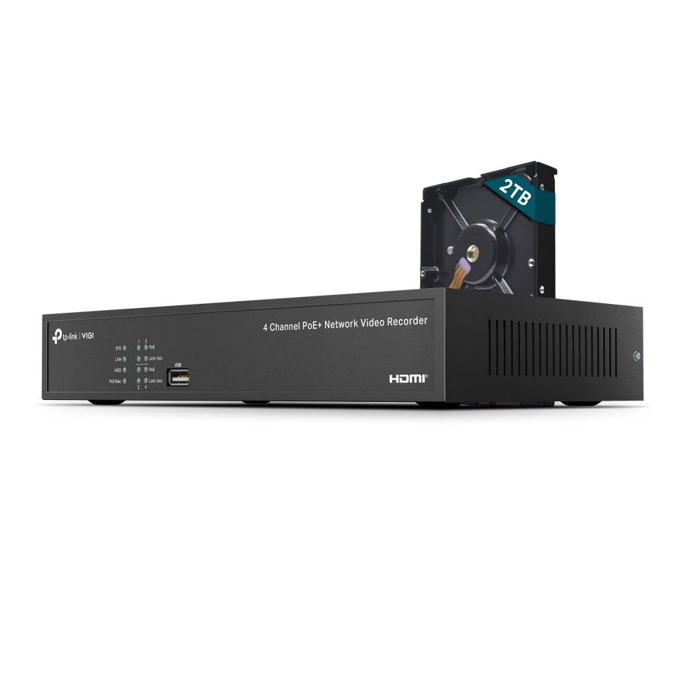 TP-Link VIGI 4-Channel PoE Video Recorder