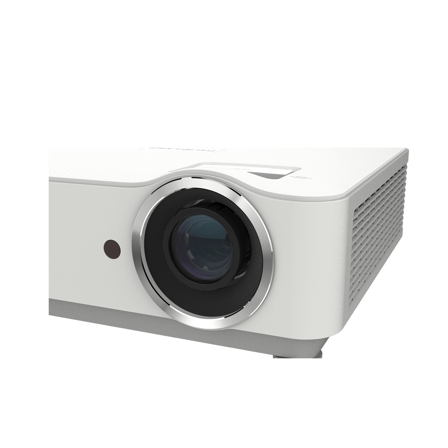 Image of the lens for the Vivitek DH3660Z 1080p Laser DLP Projector, showcasing its design and features.