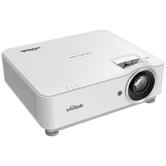 Vivitek DH3665ZN 1080p Laser DLP Novo Projector with 4500 Lumens brightness and a 5-year warranty.