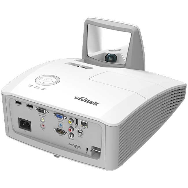 Vivitek DH772 UST 1080p Ultra Short Throw DLP Projector with 3500 Lumens Brightness and 10,000:1 Contrast Ratio