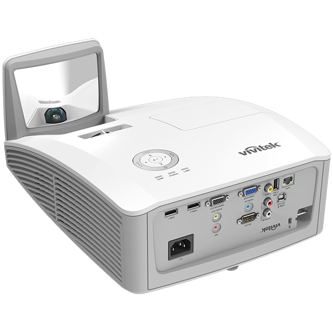 Vivitek DH772 UST 1080p Ultra Short Throw DLP Projector with 3500 Lumens Brightness and 10,000:1 Contrast Ratio