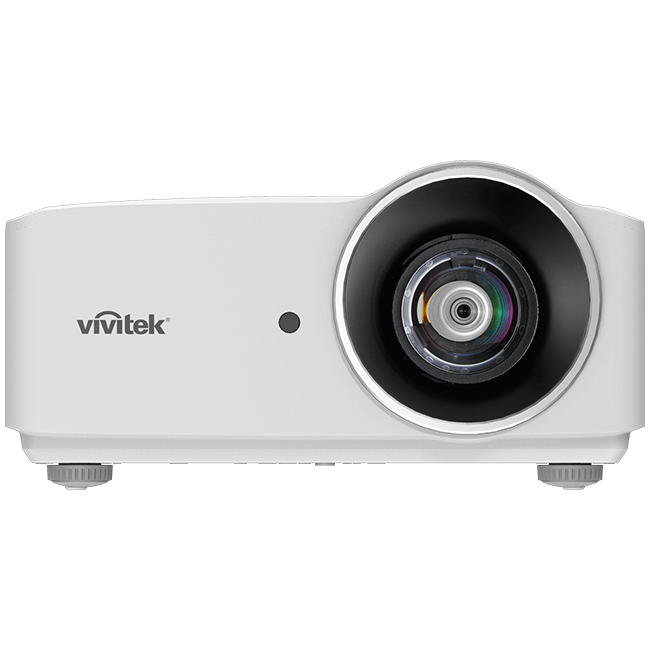 Vivitek DU4371Z ST WUXGA Laser Short Throw DLP Projector with 5100 lumens and 20000:1 contrast ratio.