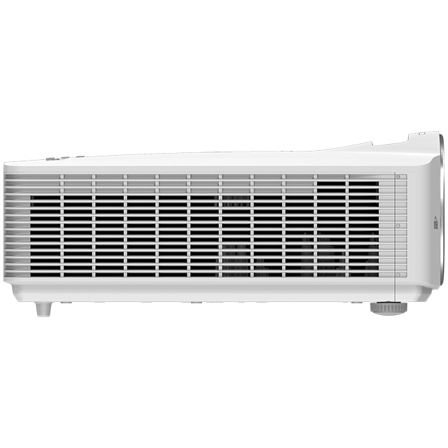 Vivitek DU4371Z ST WUXGA Laser Short Throw DLP Projector with 5100 lumens brightness and 20,000:1 contrast ratio.